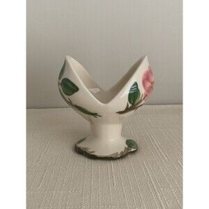 Vintage Franciscan Desert Rose Ceramic Candlestick Candle Holder
